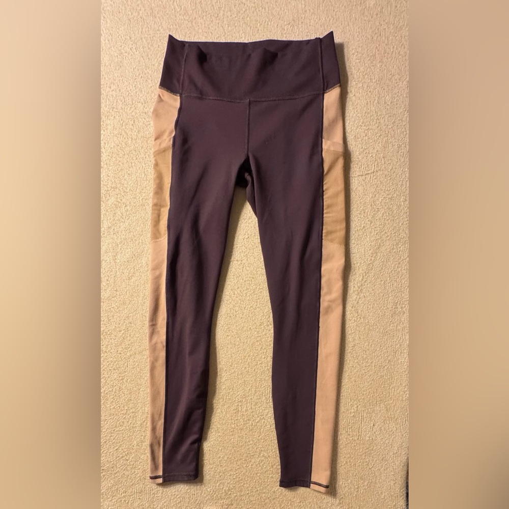 Fabletics Women's Leggings in Brown and Beige